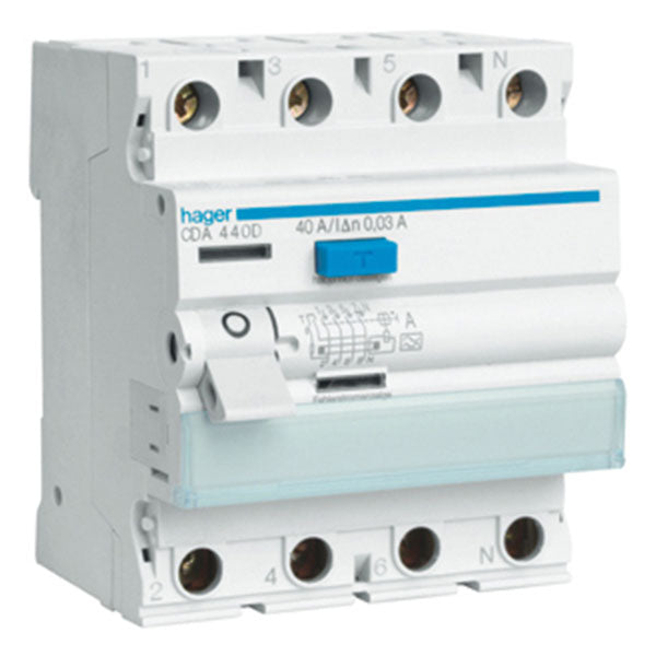 HPFI afbryder 4P 63A/30mA