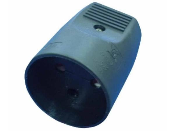 Netstik forlængerled - DK blindjord hun, Sort