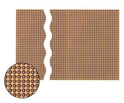 Hulprint - 100x200mm, enkeltsidet, 1-huls øer (pertinax)