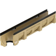 ACO V150G 1000 mm rende 0.0.2 m/støbejernskarm/udløb, uden rist