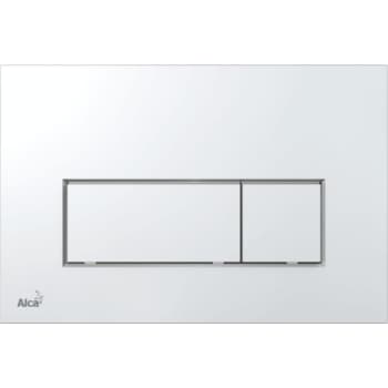 alca m571 thin betj. plade, blank krom plast