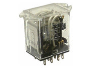 Industrirelæ - 12Vdc, 5A, 3PDT (8-ben)
