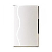 Ringeklokke Surf m. 2 toner - hvid