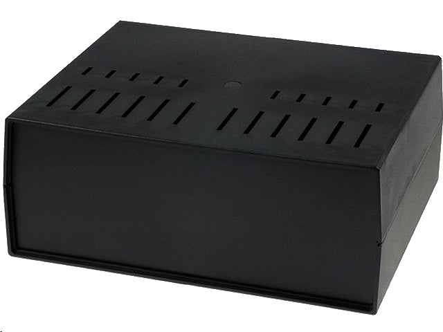 Plast instrumentkabinet - Sort (294x217x120mm)