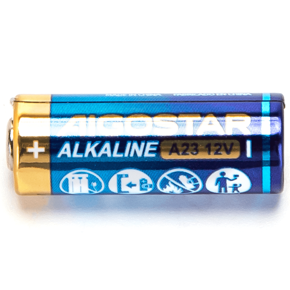 Alkalisk batteri 23A 12V med 3 års producentgaranti - 1 stk.