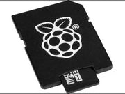 Raspberry Pi 16GB micro SDHC m. NOOBS + SD adapter