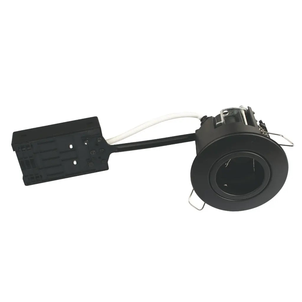 10 stk Indbygningsspot GU10 - mat sort