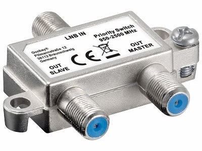 SAT master/slave switch - 1 sat til 2 modtagere