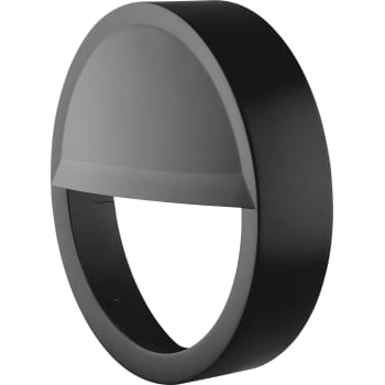 Væg-/Loftarmatur Surface Outdoor halvskærm 300 (15W) sort