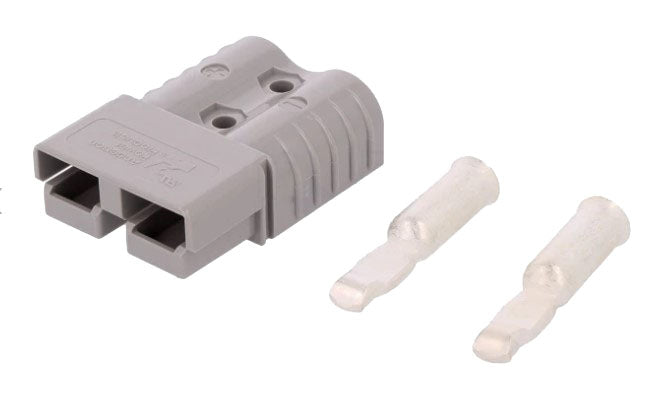 SB120 DC kabelstik - 600V 120A, 2pol hermafrodit, 16-25mm²