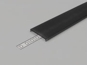 DIOFLEX afdækning C9 sort f/alu profil 1m