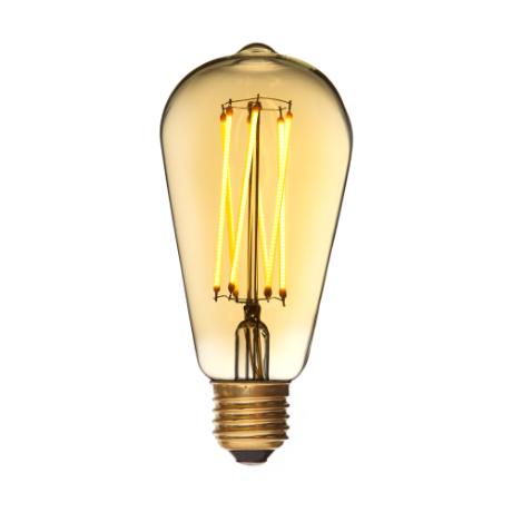 DANLAMP LED Edison Gold 2,5W 920 150lm E27 dim