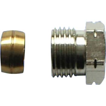 1/2" x 15 mm Klemringsfitting kobber/stålrør