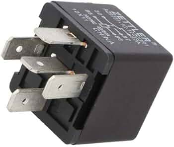 Autorelæ - 12Vdc / 30A, spadestik, 1 x skifte (SPDT)