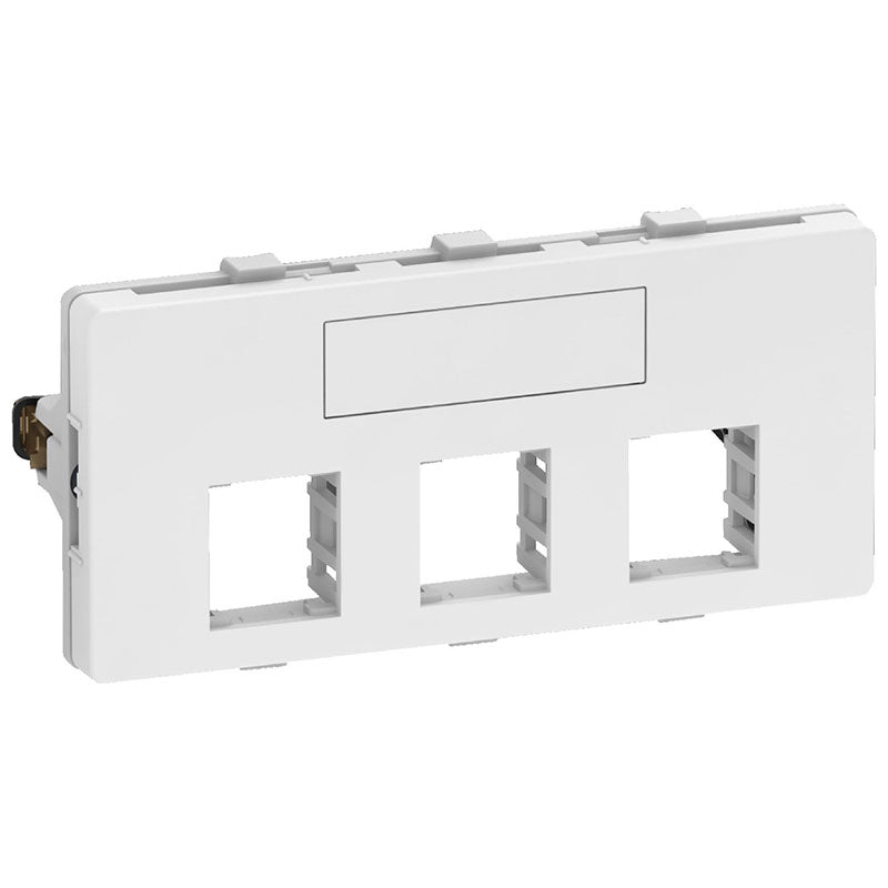 LK Fuga dataudtag 3xRJ45 - hvid