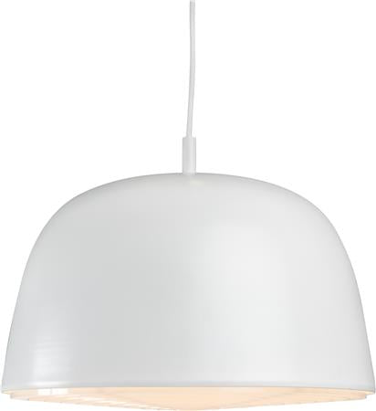 BAMSE PENDEL E27 MAT HVID