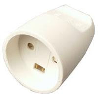 Forlængerled m/jord grå