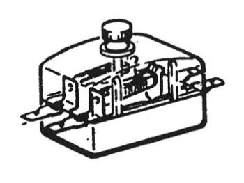 Sikringsdåse m. 2 sikringer 8A