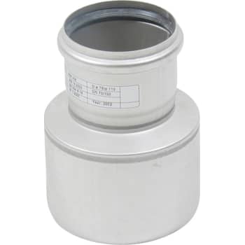 110 x 75 mm Reduktion rustfri AISI304/EN1.4301 BLÜCHER