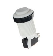 Arkade trykkontakt med mikroswitch - Off-(On), Hvid