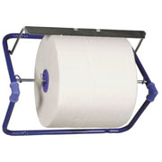 Vægstativ til værkstedsruller, blå, 26,4 x 50 x 37,5 cm