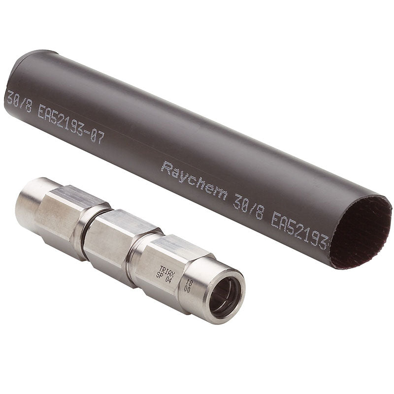 Samlesæt til jord antennekabel 7mm inkl. krympesæt