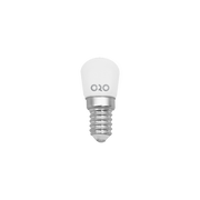 1.8W LED køleskabspære med E14 fatning, T20 form - 230V, 130lm, RA80
