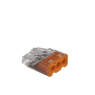 Samlemuffe 3x0,2-2,5 mm2 Orange