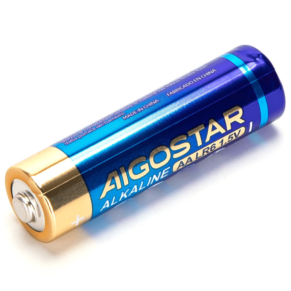 Alkaline Batterier - LR6 1,5V AA-12S, Pakke med 12 stk, 3 års producentgaranti