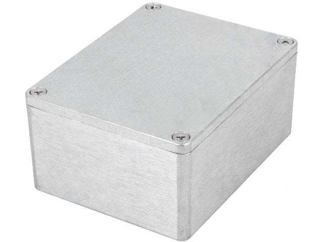 G113 aluminiumskabinet - IP65 (90x115x55mm)