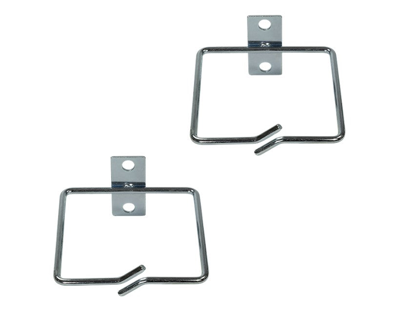 Kabelføringsring til 19" rack - 80x80mm, stål (2 stk.)