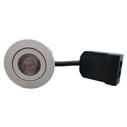 LED spot til udendørs m. 5W pære - Mat hvid