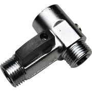 1/2" Mellemstykke med afspærring og kontra muffe