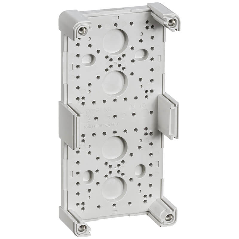 Flerepolet kombikasse bund 100 x 200 mm