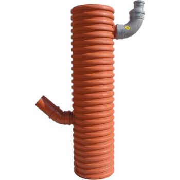 Uponor 315 x 110 mm PP-tagnedløbsbrønd med vandlås, fast top