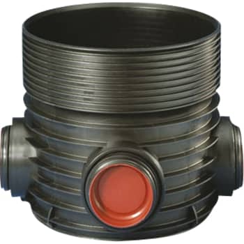 Wavin Tegra 200 x 600 mm TP3/4-brønd, letvægt, 1 x 90 gr. tilløb