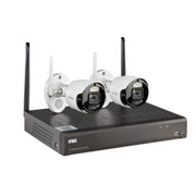 1098/820 WiFi Kit, NVR 8CH, med 2 stk. WiFi 2M kamera m/sirene