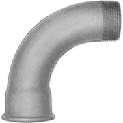 3/8" Galvaniseret bøjning 90° muffe/nippel