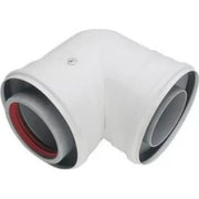 Vaillant EcoTEC bøjning 87° 1 stk. 80/125 mm