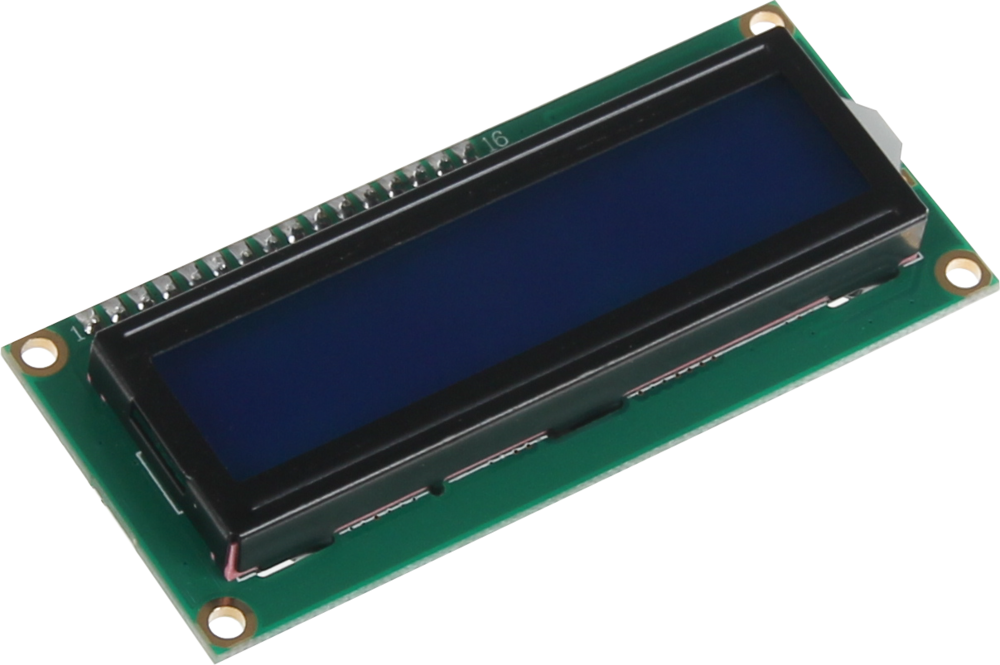 2,6" LCD 16x2 keypad Shield til Arduino - 5V