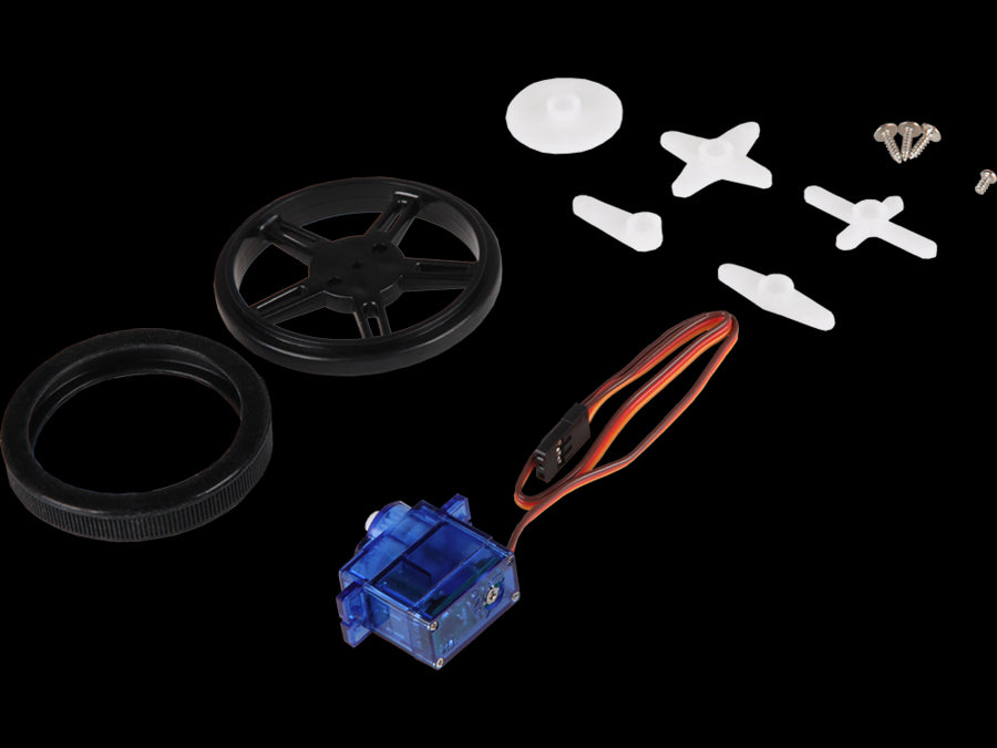 FS90R Mikro kontinuerlig rotation servo - 5V 100mA