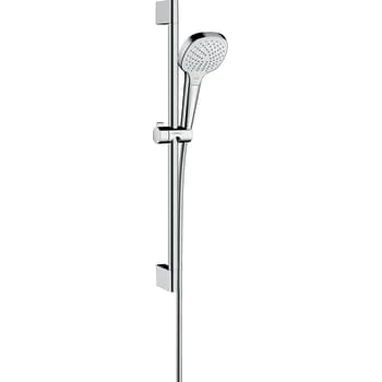 Hansgrohe Croma Select E brusesæt Vario 65 cm, krom/hvid