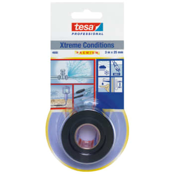 tesa selvvulkaniserende tape 4600 25 mm x 3 m, sort