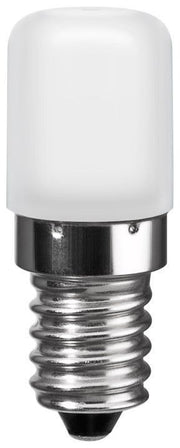 E14 LED køleskabspære - 230V / 1,8W E14 sokkel, Varm Hvid