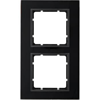 Berker Ramme 2 modul B.7 glas antracit