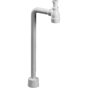 Pungvandlås sæt - vinklet - incl. rør & roset Ø40 mm x 1.1/4"