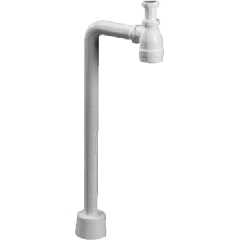 Pungvandlås sæt - vinklet - incl. rør & roset Ø40 mm x 1.1/4"