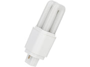LED PL kompaktrør - 4.5W (10W), GX24d, EM+AC (840)