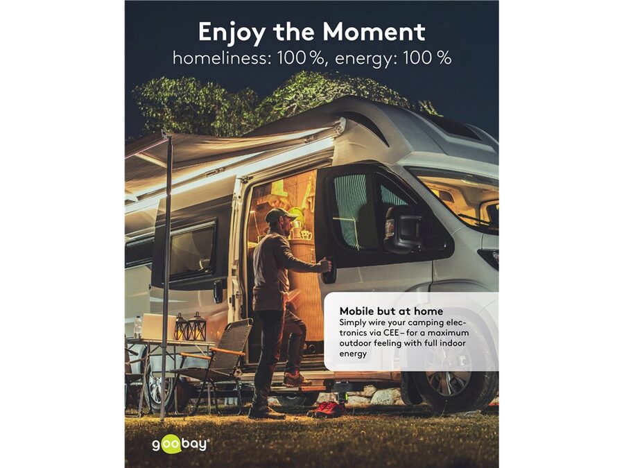 CEE adapterkabel - 3P han til 2 x 3P hun