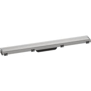 Hansgrohe kappesæt, 800 mm, børstet rustifrit stål